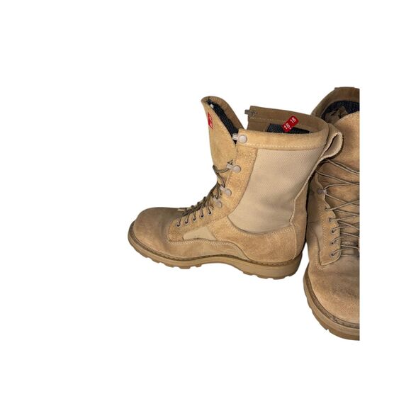 Vibram Soled Army Military Combat Boots Size‎ 10.5 Mid Calf Hot Weather main image 8